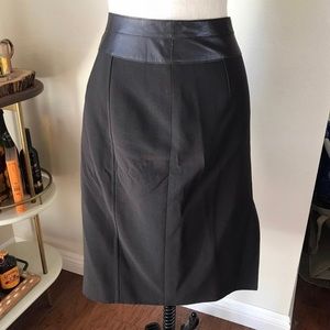 Akris black skirt